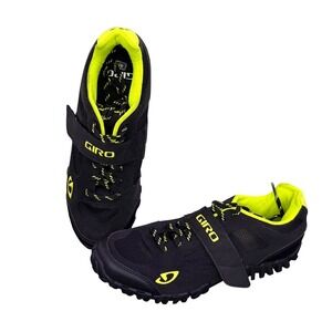 Giro Timbre Mens Cycling Mountain Bike Shoes Black Neon Green EU 41 US 8